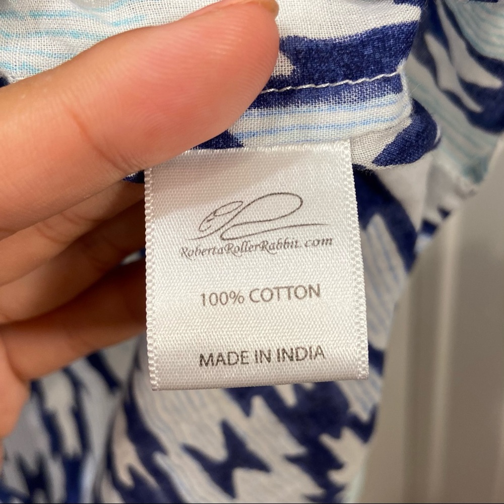 Roberta Roller Rabbit Button Down Tunic - image 7